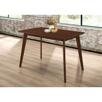 Coaster Furniture 103061 Kersey Dining Table with Angled Legs Chestnut